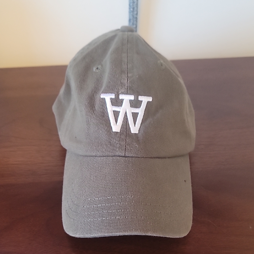 Wood Wood Olive Green Cap